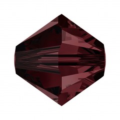 Swarovski 5328 3mm Burgundy