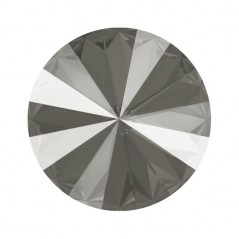 Swarovski 1122 Rivoli 12mm Crystal Dark Grey