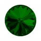 Swarovski 1122 Rivoli 12mm Dark Moss Green