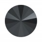 Swarovski 1122 Rivoli 12mm Jet Hematite