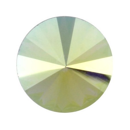 Swarovski 1122 Rivoli 12mm Black Diamond AB