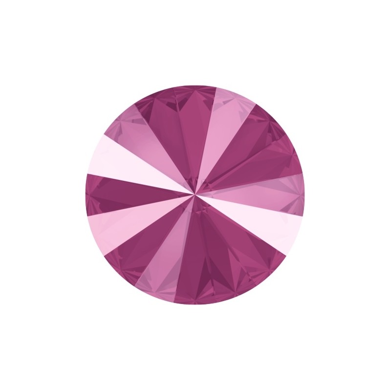 Swarovski 1122 Rivoli 12mm Crystal Peony Pink Swarovski 1122 Rivoli 12mm Crystal Peony Pink