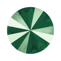 Swarovski 1122 Rivoli 12mm Crystal Royal Green