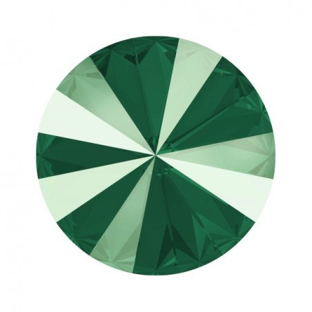Swarovski 1122 Rivoli 12mm Crystal Royal Green