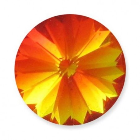 Swarovski 1122 Rivoli 14mm Fire Opal