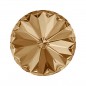Swarovski 1122 Rivoli 14mm Crystal Golden Shadow
