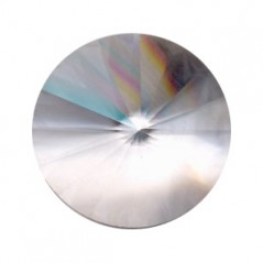 Swarovski 1122 Rivoli 14mm Crystal Unfoiled