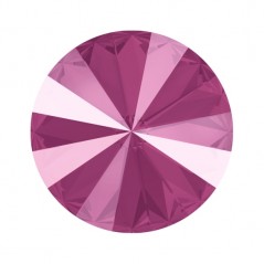 Swarovski 1122 Rivoli 14mm Crystal Peony Pink