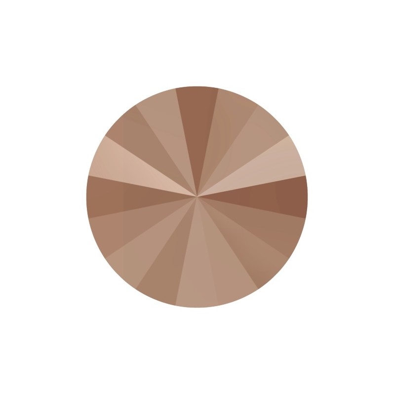 Swarovski 1122 Rivoli 14mm Crystal Rose Gold Swarovski 1122 Rivoli 14mm Crystal Rose Gold