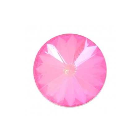 Swarovski 1122 Rivoli 14mm Crystal AB Ultra Pink
