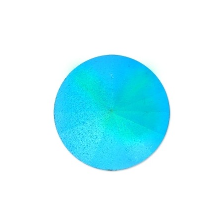 Swarovski 1122 Rivoli 14mm Emerald Custom Pastel