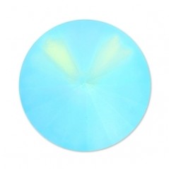 Swarovski 1122 Rivoli 14mm Light Turquoise Custom Pastel
