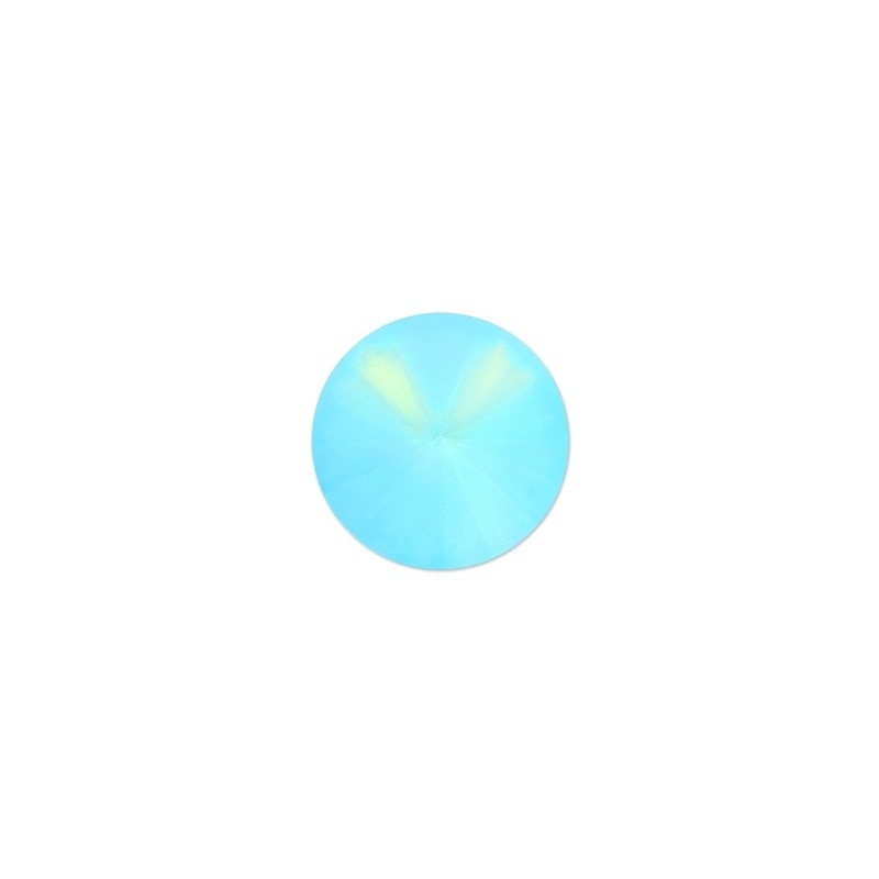 Swarovski 1122 Rivoli 14mm Light Turquoise Custom Pastel Swarovski 1122 Rivoli 14mm Light Turquoise Custom Pastel