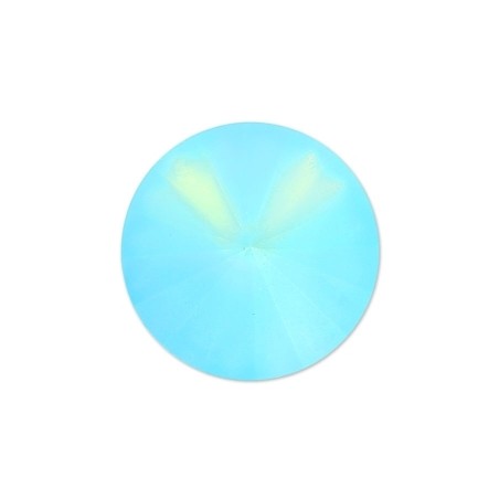 Swarovski 1122 Rivoli 14mm Light Turquoise Custom Pastel