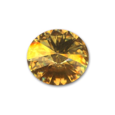 Swarovski 1122 Rivoli 16mm Crystal Brandy