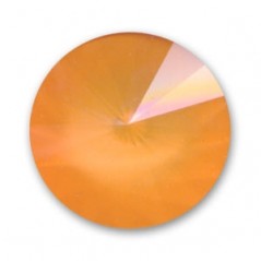 Swarovski 1122 Rivoli 16mm Crystal Ultra Orange