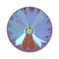 Swarovski 1122 Rivoli 16mm Crystal AB Ultra Ruby