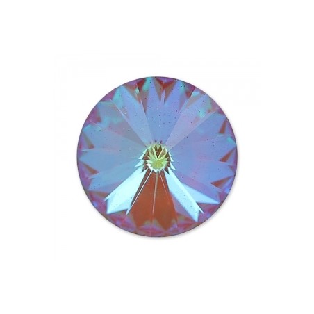 Swarovski 1122 Rivoli 16mm Crystal AB Ultra Ruby