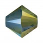 Swarovski 5328 3mm Crystal Iridescent Green