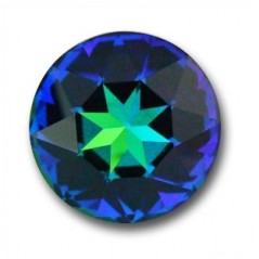 Swarovski 1201 27mm Crystal Green Sphinx
