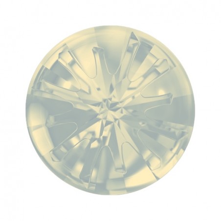 Swarovski 1695 Sea Urchin 14mm White Opal Semi Matt