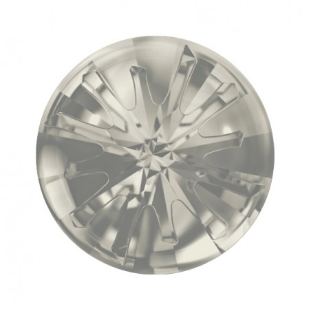 Swarovski 1695 Sea Urchin 14mm Crystal Silver Shade Semi Matt