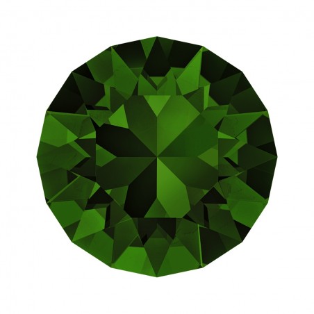 Swarovski 1088 Xirius Chaton 3mm Dark Moss Green