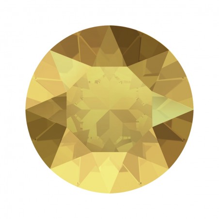 Swarovski 1088 Xirius Chaton 6mm Crystal Metallic Sunshine