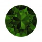 Swarovski 1088 Xirius Chaton 6mm Dark Moss Green