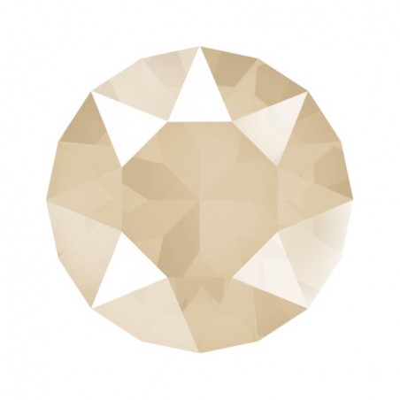 Swarovski 1088 Xirius Chaton 6mm Crystal Ivory Cream