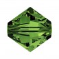 Swarovski 5328 3mm Dark Moss Green