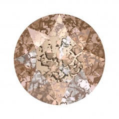 Swarovski 1088 Xirius Chaton 6mm Crystal Rose Patina