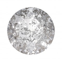 Swarovski 1088 Xirius Chaton 6mm Crystal Silver Patina