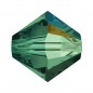 Swarovski 5328 3mm Emerald AB