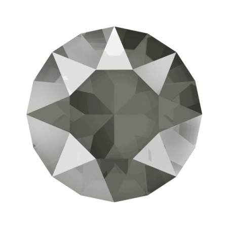 Swarovski 1088 Xirius Chaton 8mm Crystal Dark Grey
