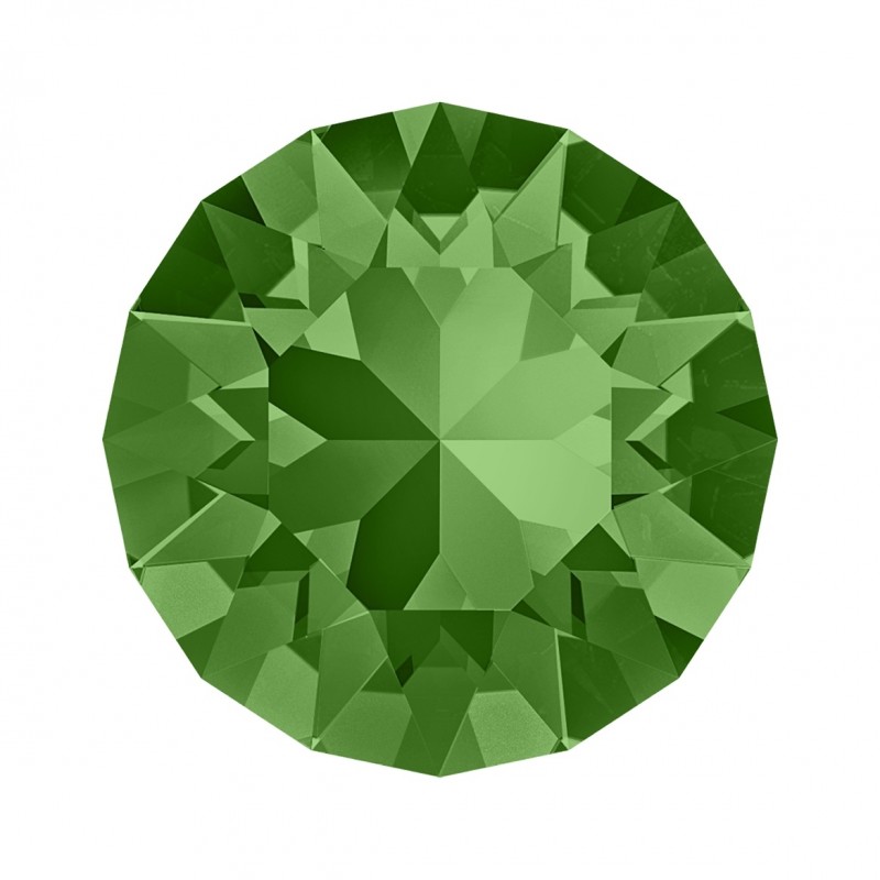 Swarovski 1088 Xirius Chaton 8mm Fern Green