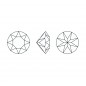 Swarovski 1088 Xirius Chaton 8mm Light Rose