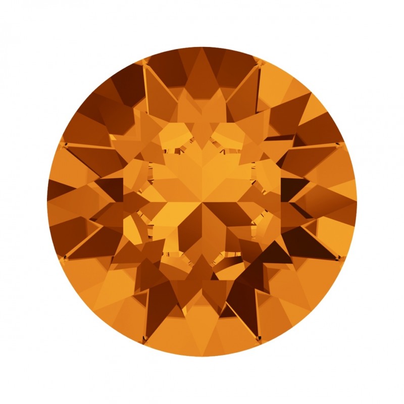 Swarovski 1088 Xirius Chaton 8mm Tangerine
