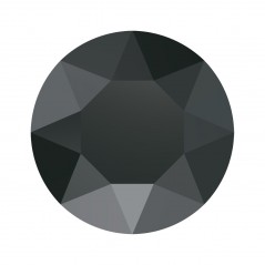 Swarovski 1088 Xirius Chaton 8mm Jet Hematite