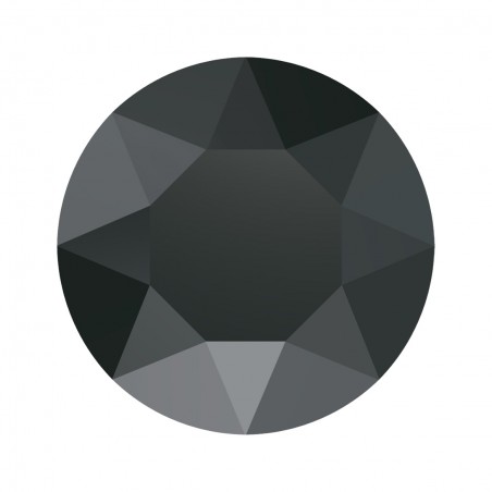 Swarovski 1088 Xirius Chaton 8mm Jet Hematite