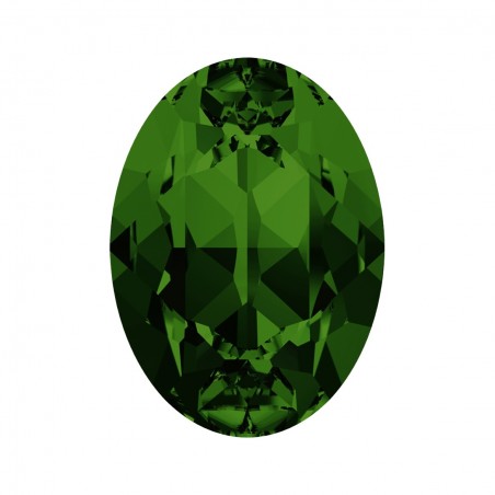 Swarovski 4120 Oval 8x6mm Dark Moss Green