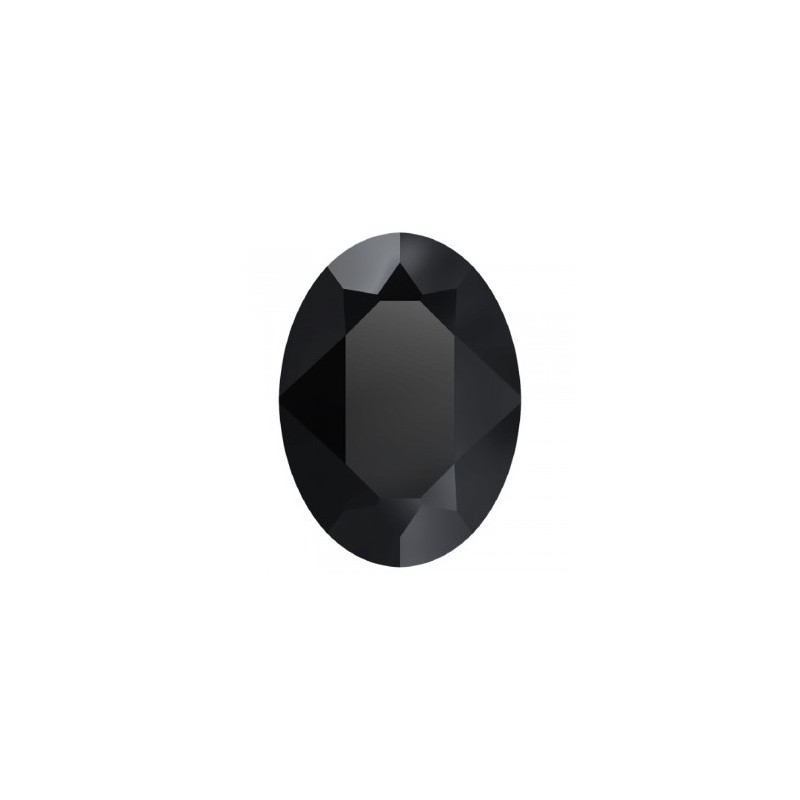 Swarovski 4120 Oval 8x6mm Jet