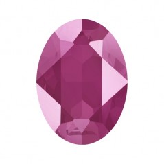 Swarovski 4120 Oval 14x10mm Crystal Peony Pink