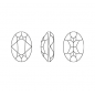 Swarovski 4120 Oval 14x10mm Vintage Rose