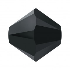 Swarovski 5328 3mm Jet Hematite
