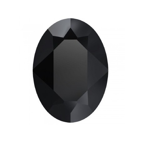 Swarovski 4120 Oval 18x13mm Jet