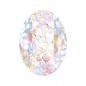 Swarovski 4120 Oval 18x13mm Crystal White Patina