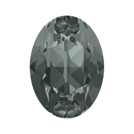 Swarovski 4120 Oval 18x13mm Black Diamond