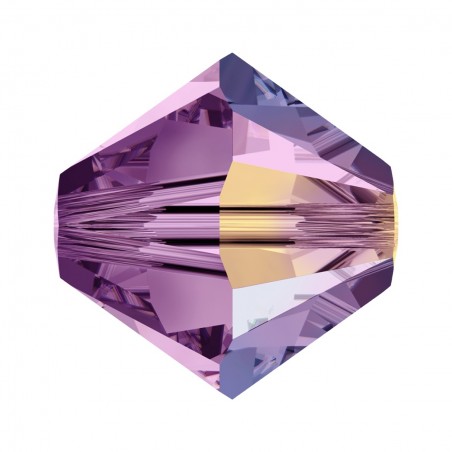 Swarovski 5328 3mm Light Amethyst AB