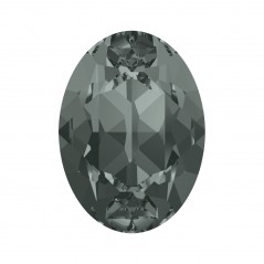 Swarovski 4120 Oval 25x18mm Black Diamond